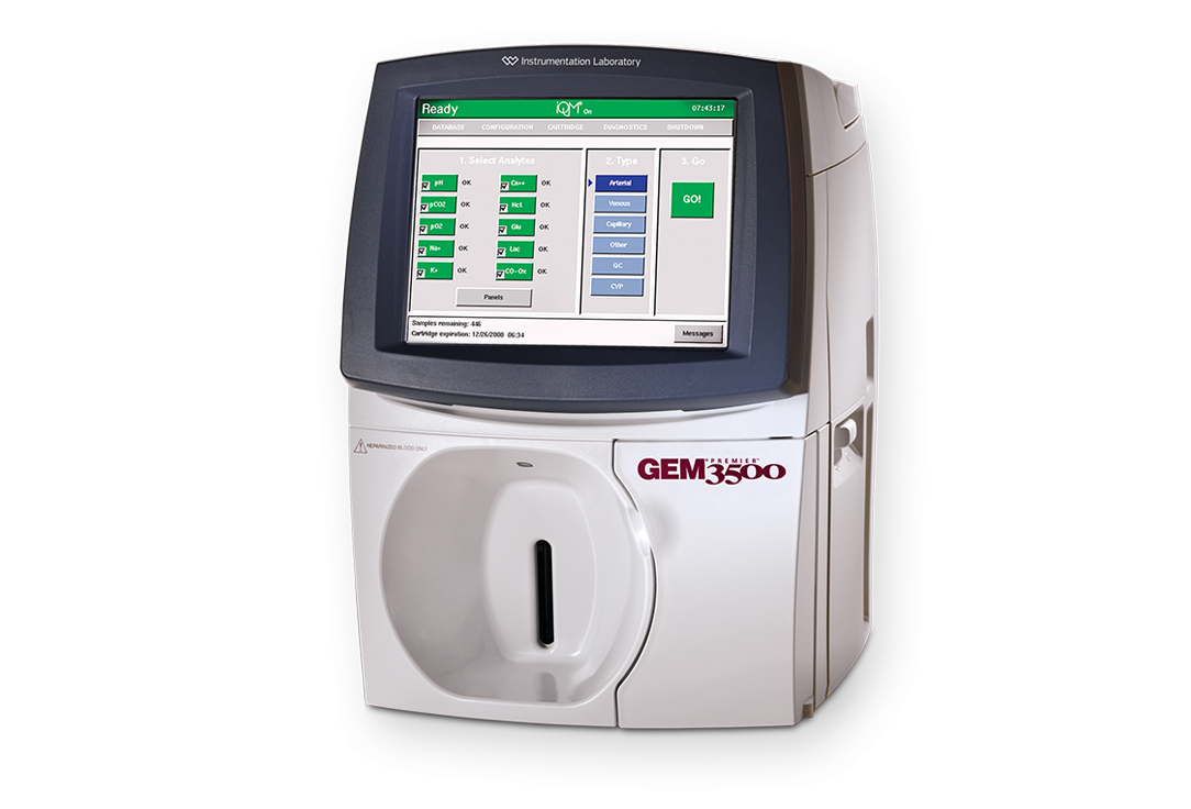 GEM Premier 3500 POC Blood Gas Analyzer | Werfen North America